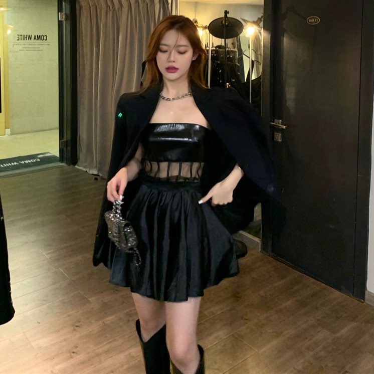 Đầm nữ dáng xòe cúp ngực Emilyshop