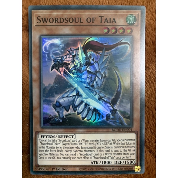 Bài yugioh: swordsoul of taia