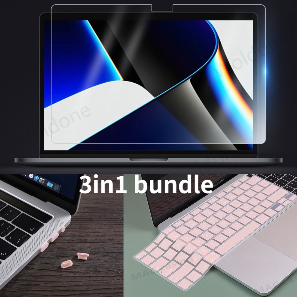 Miếng Dán Bàn Phím Bằng Silicon Cho Macbook pro 14 16 A2442 A2485 Air 13 A2337 pro13 M1 A2338 A2289