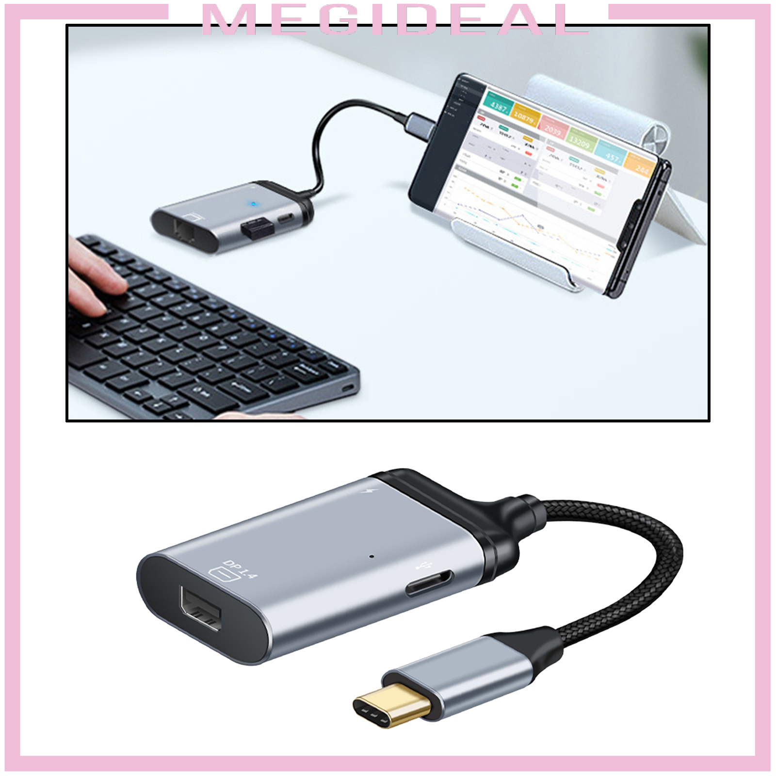 Đầu Chuyển Đổi Usb 2.0 Type C Sang Hdmi Cho Macbook Pro Hdmi Sang Usb C | BigBuy360 - bigbuy360.vn