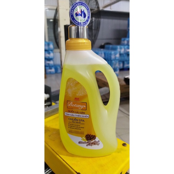 Nước lau sàn BOTTANY tinh dầu thiên nhiên lau sàn gỗ cam quế và spa sả chanh 1,2L