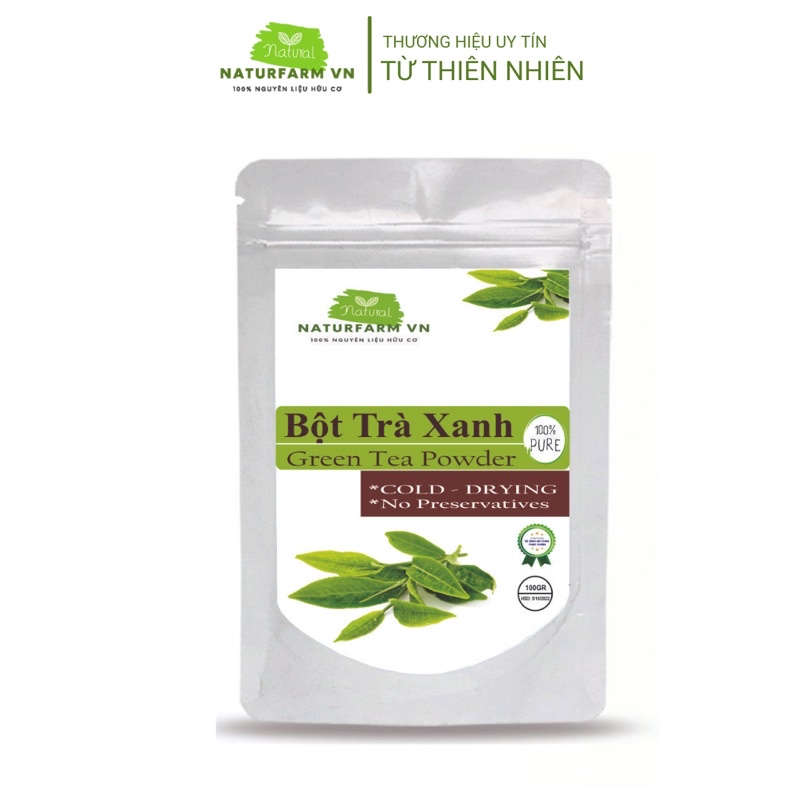 Bột Trà Xanh Matcha nguyên chất siêu mịn Organic - thương hiệu Natural Store