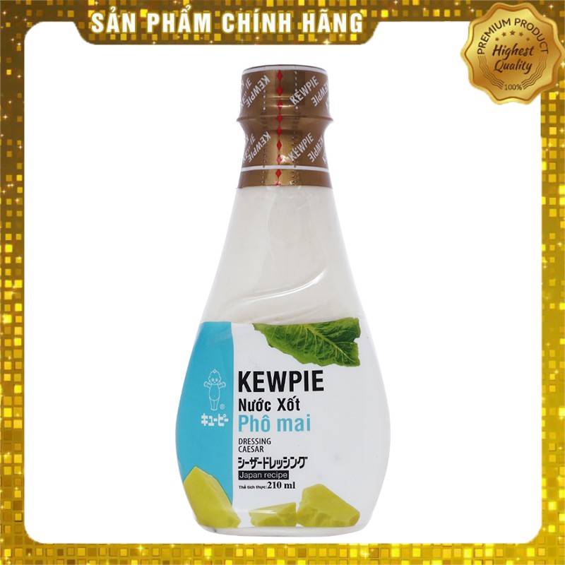 Xốt Salad Phô Mai Caesar Kewpie 210ml - Kewpie Dressing Caesar