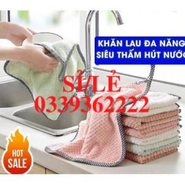 [ HAIANHSHOP ] Khăn lau tay treo bếp tiện dụng &gt;