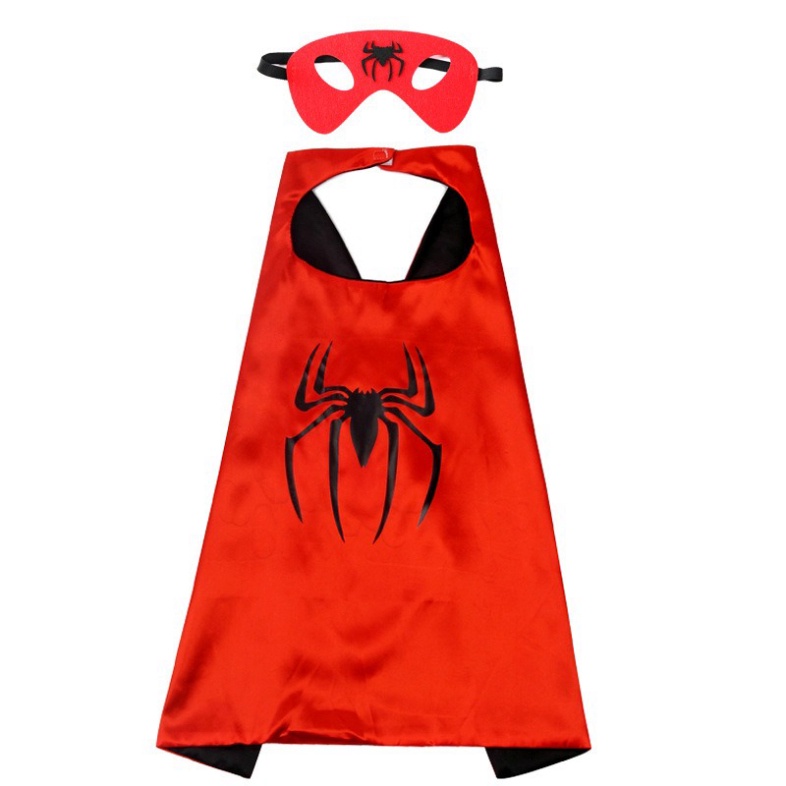 Đồ chơi người nhện bộ áo choàng,khiên, kiếm laser ánh sáng,mặt nạ đèn led spiderman avengers marvel cho bé