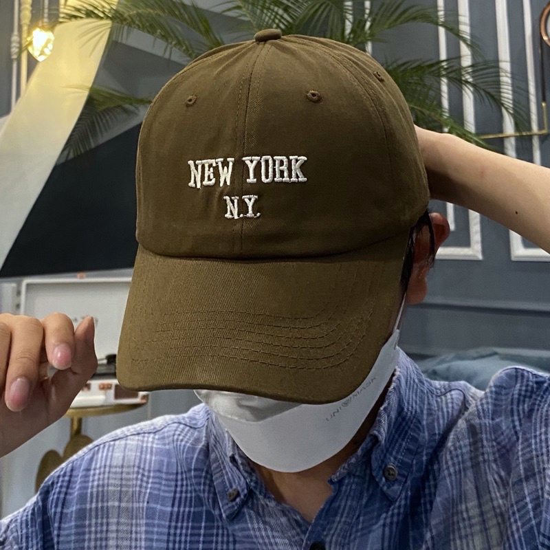 NEW - MŨ LƯỠI TRAI NEWYORK NY HÀN QUỐC ULZZANG ĐẸP LẮM