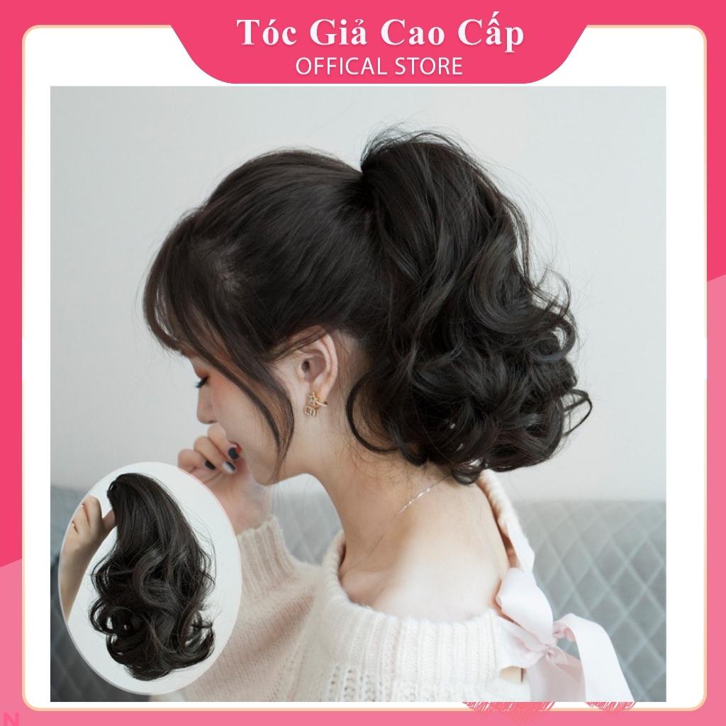 Tóc giả ngoặm ngắn 25cm, mã m036