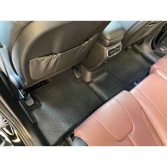Thảm Lót Sàn Ô Tô KATA Cao Cấp Cho Xe Hyundai Santafe  - Không mùi, Không ẩm mốc, Dễ dàng vệ sinh