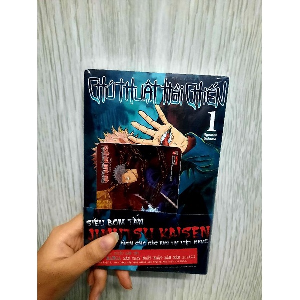 Chú thuật hồi chiến vol 1 kèm card