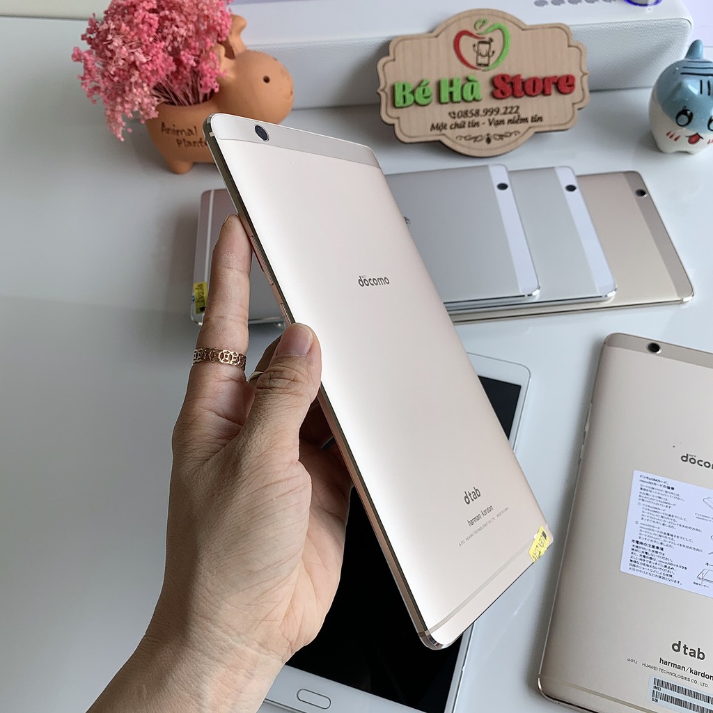 Máy tính bảng Huawei Dtab D-01J 16Gb (Wifi+4G) [Màn hình 8.4 inch 2K, ram 3G,Vân tay, LTE, Loa Harman Kardon] | BigBuy360 - bigbuy360.vn