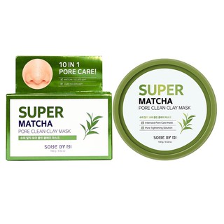 Mặt Nạ Đất Sét Some By Mi Super Matcha Pore Clean Clay Mask 100g