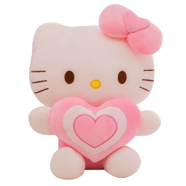 Mèo Hello Kitty Nhồi Bông 30cm - 50cm