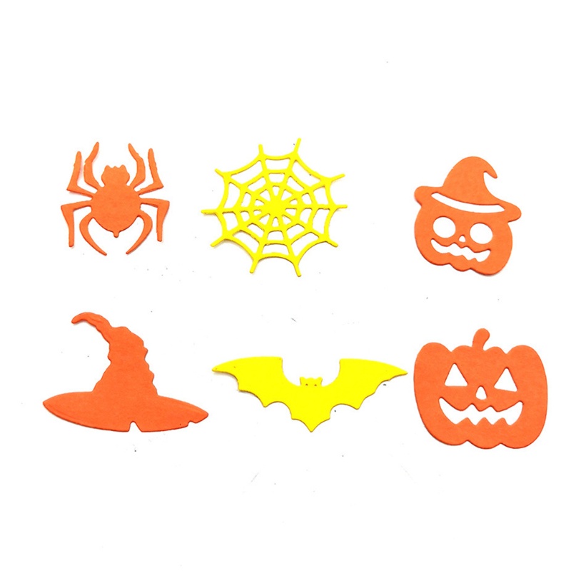 Khuôn Cắt Giấy Làm Từ Kim Loại Hình Chủ Đề halloween Trang Trí Scrapbook
