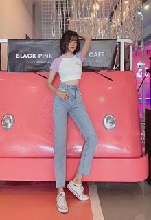 QUẦN JEANS ỐNG SUÔNG