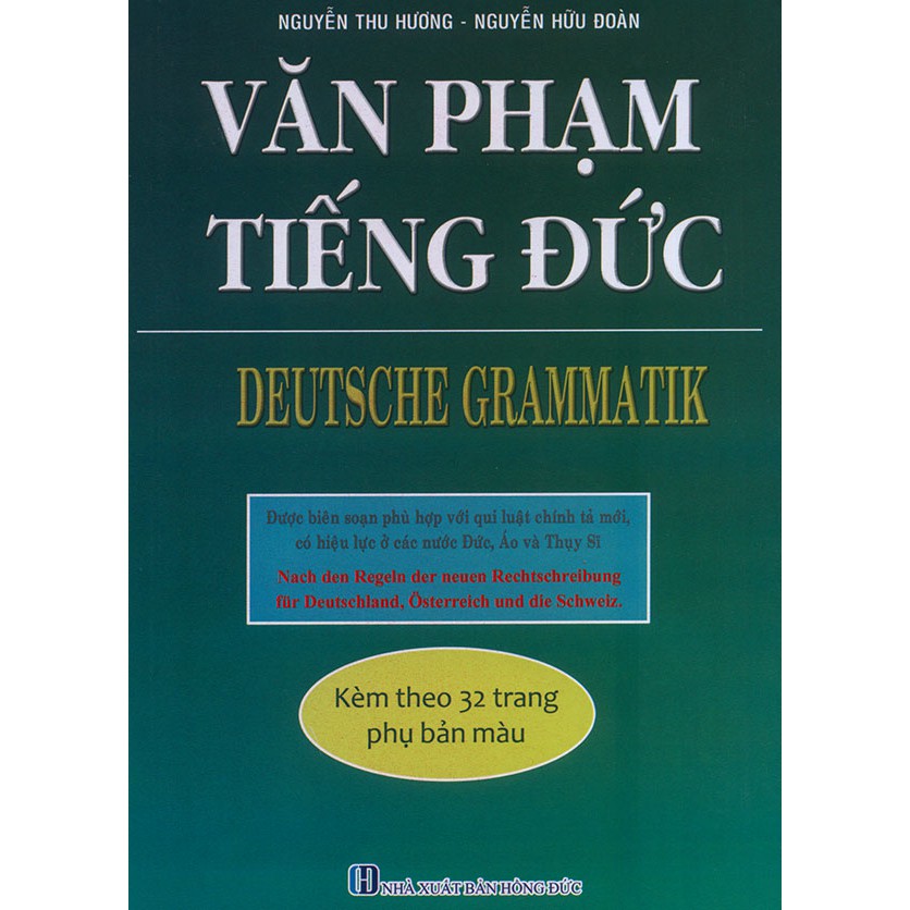 Sách - Văn phạm tiếng Đức - Nguyễn Thu Hương & Nguyễn Hữu Đoàn