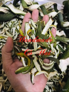 100g BỘT VỎ BƯỞI (VỎ ĐÃ CẮT BỎ CÙI TRẮNG)