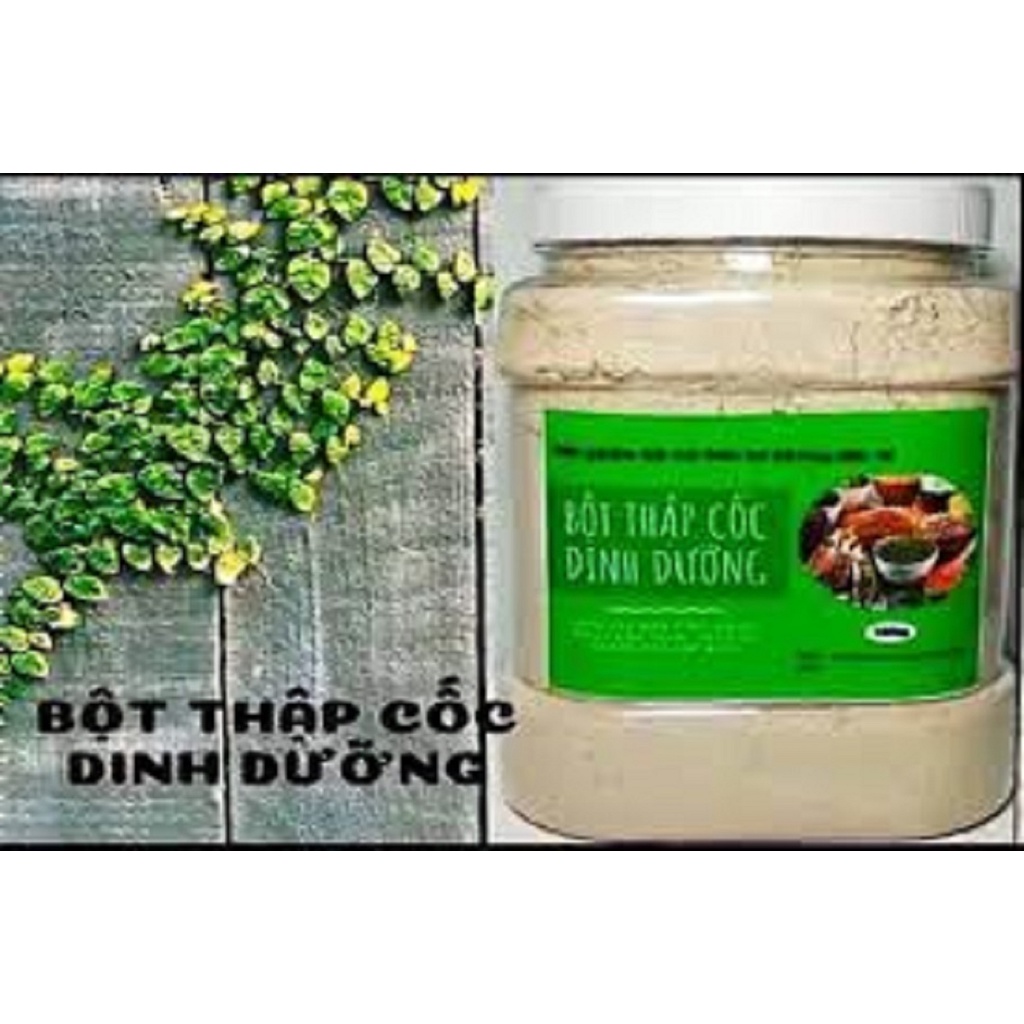 Bột THẬP CỐC DINH DƯỠNG thơm ngon thay thế bữa ăn hộp 1kg (Gồm 10 loại hạt và đậu)
