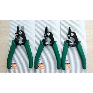 Kìm Tuốt Sợi Quang 3 Lỗ Màu Xanh Lá Hàng Cao Cấp