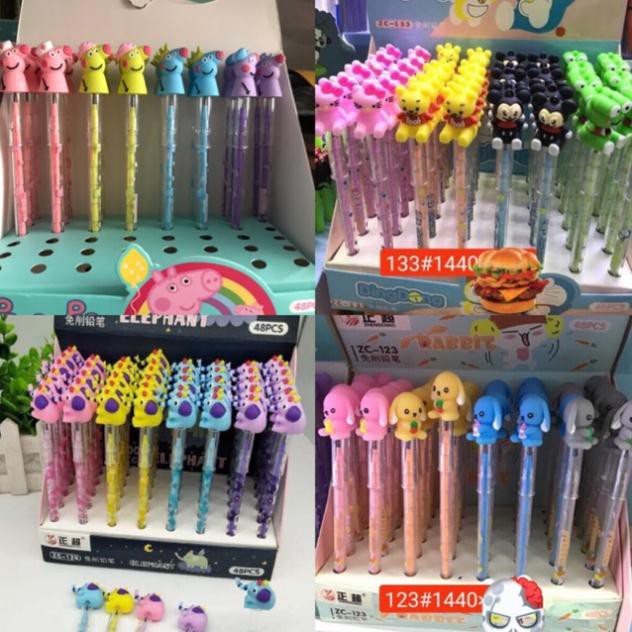 bút chì khúc đầu thú dễ thương cho bé -Phụ kiện Halu