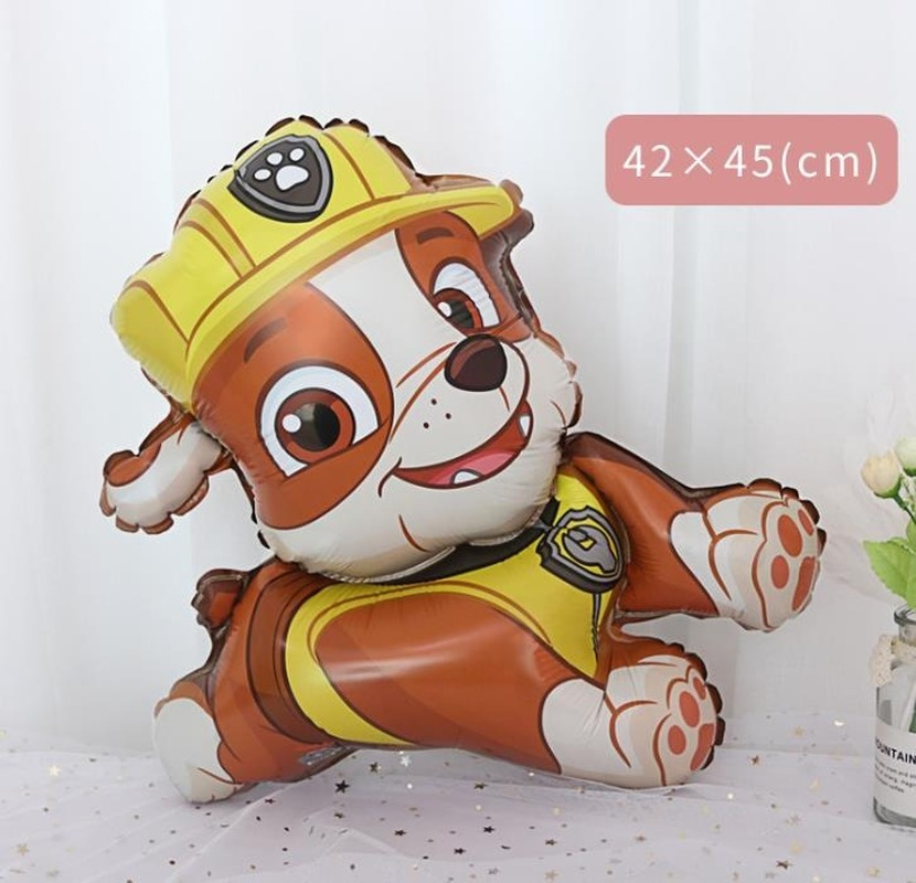 Bong bóng hình chú chó Paw Patrol 3D trang trí tường DIY