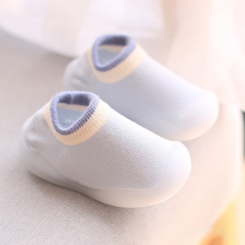 Giày Sneaker Đế Mềm Phối Màu Dễ Thương Cho Bé Tập Đi Walkers