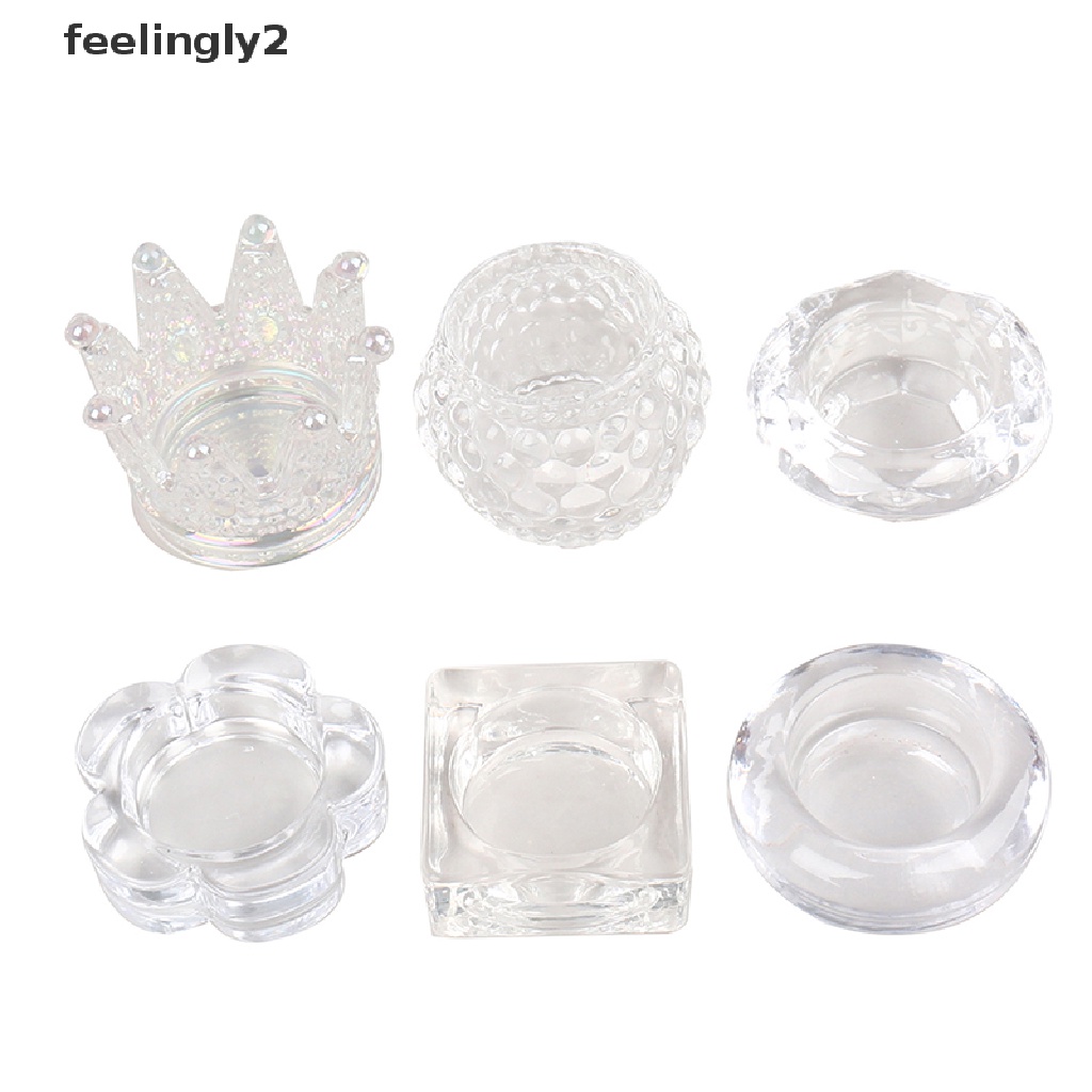 Giá Đỡ Cốc Thủy Tinh Mini Đựng Dung Dịch Làm Móng