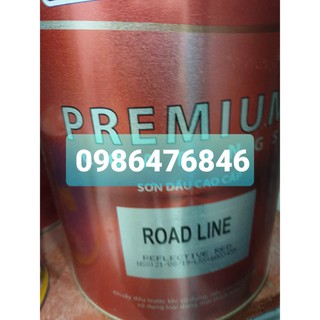 Sơn phản quang nippon màu trắng, vàng, đỏ 5l