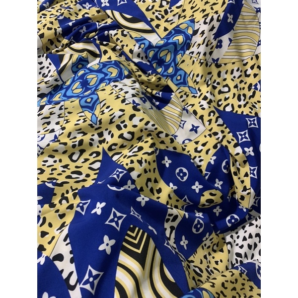 VẢI LỤA 100D HOẠ TIẾT