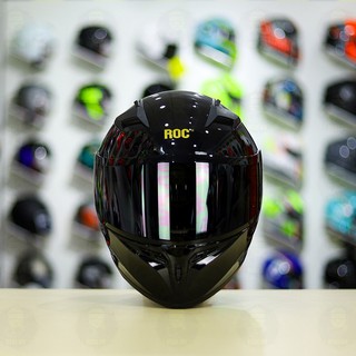 Nón Fullface ROC 01 Đen Bóng