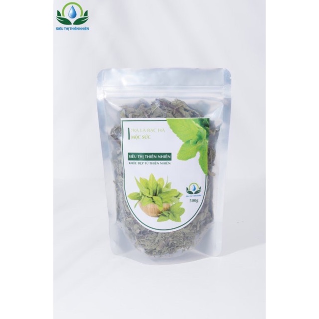 [ 50gr ] Trà bạc hà hữu cơ cao cấp Organic ( trà lá bạc hà sấy khô )