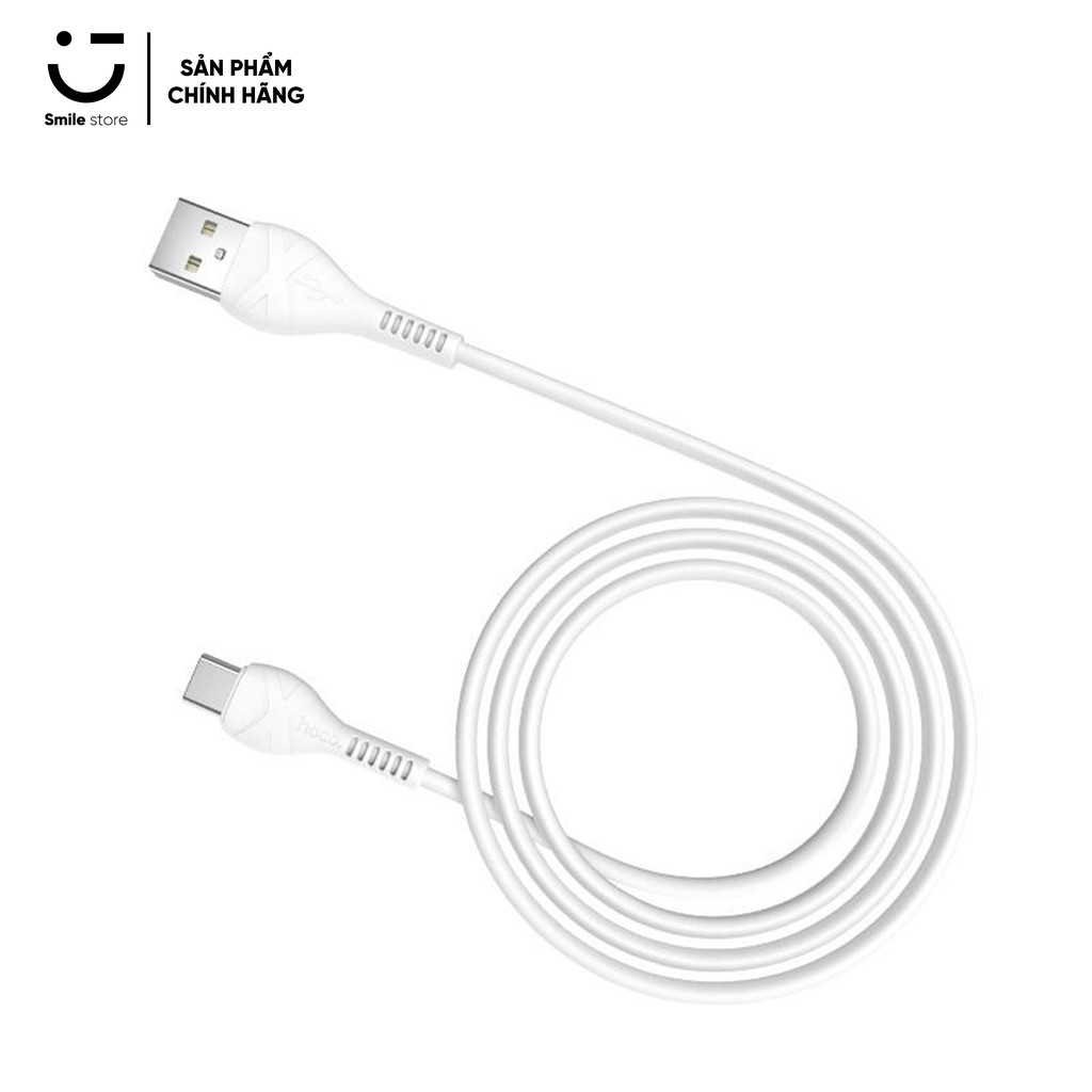 Cáp Sạc Nhanh Và Truyền Dữ Liệu HOCO X37 Sạc Nhanh 3A Dây Dẻo Đầu Sạc Chống Đứt Dài 100cm