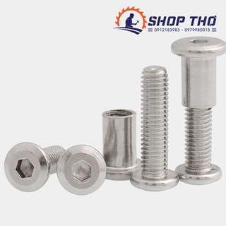 Bulong , ecu inox 304 lục giác chìm mũ dẹt