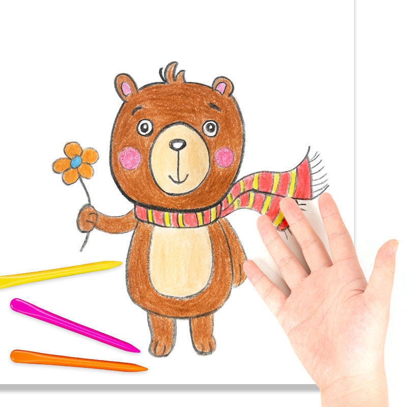 Bộ 24/36 Bút Màu Sáp Hữu Cơ Tự Nhiên An Toàn Cho Bé Tập Vẽ - Tiệm Tô Màu Thanh Xuân