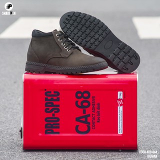 Boot lửng cố Da bò Tăng chiều cao SMARTMEN BIGMAN