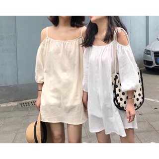 Váy trễ vai ulzzang order