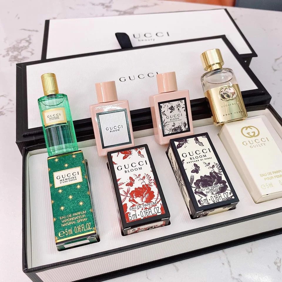 Set Nước Hoa Gucci Beauty Miniature Collection 4 Chai Cho Nữ | BigBuy360 - bigbuy360.vn