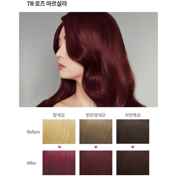 Etude House (hàng Mới Về) Kem Nhuộm Tóc Tạo Kiểu Chuyên Dụng Cho Salon