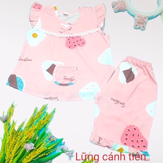 Bộ đồ tole lanh lửng bé gái đủ size