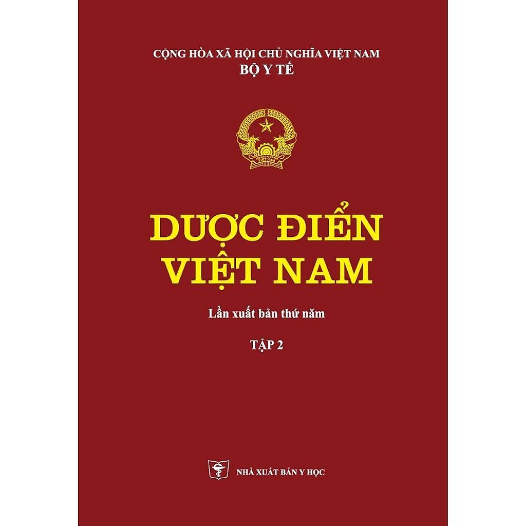 Sách - Dược điển Việt Nam tập 2