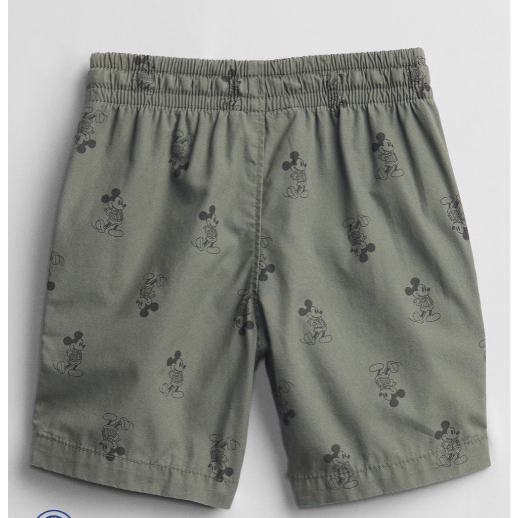 (Size 10-17kg) Quần short kaki xanh rêu bé trai