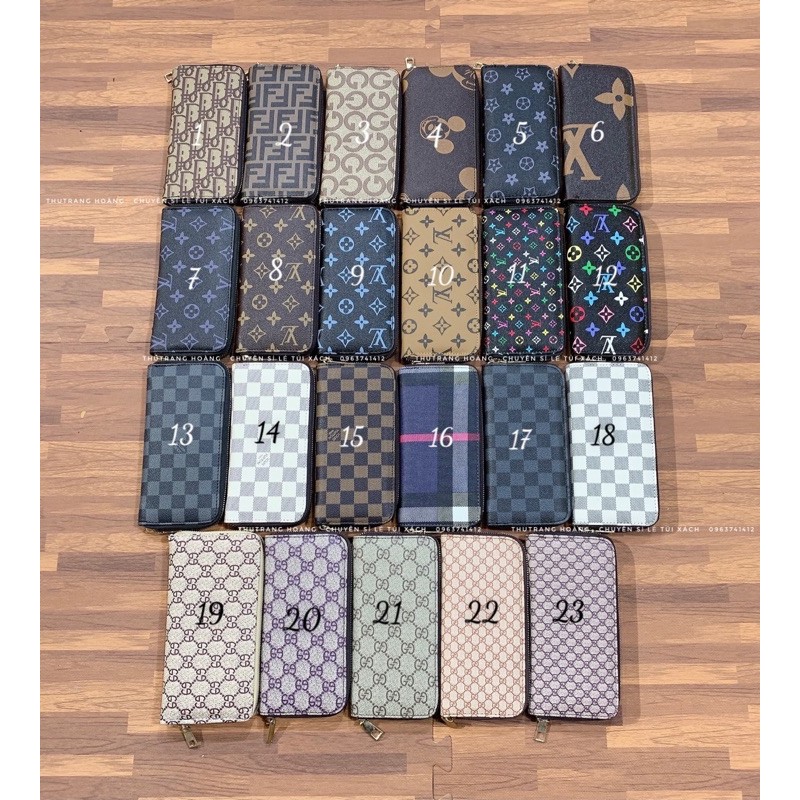 [Mã FAMAYWA2 giảm 10K đơn 50K] Ví cầm tay Nam Nữ (nhiều hình)