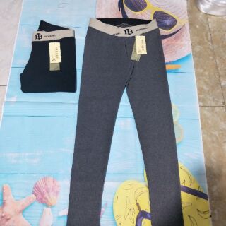 Quần bầu legging cặp chéo chất Zíp tăm