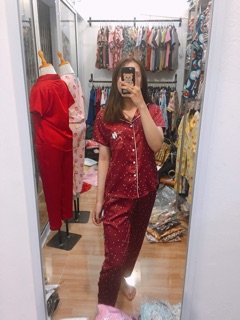 Đồ bộ lụa hình thú siêu cute
