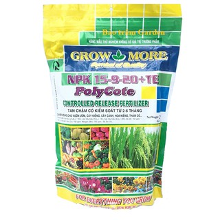 Phân tan chậm có kiểm soát Growmore NPK 15-9-20 + TE phát triển rễ thân cành lá