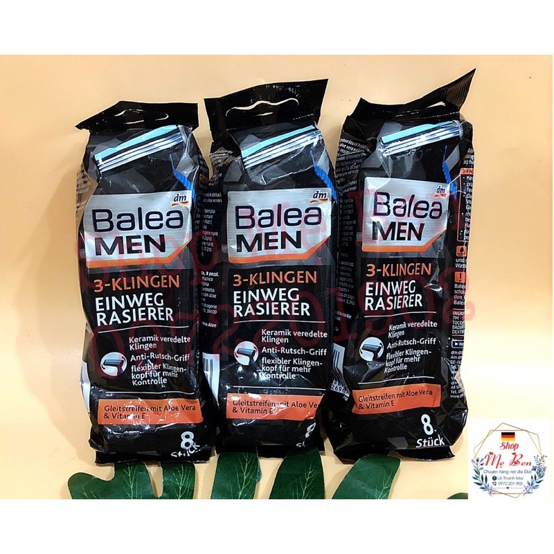 Set dao cạo râu Balea Men dành cho nam - Nội địa Đức