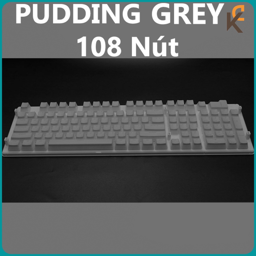 Keycap Pudding PBT OEM Profile 129 nút - Xuyên Led Dành Cho Bàn Phím Cơ