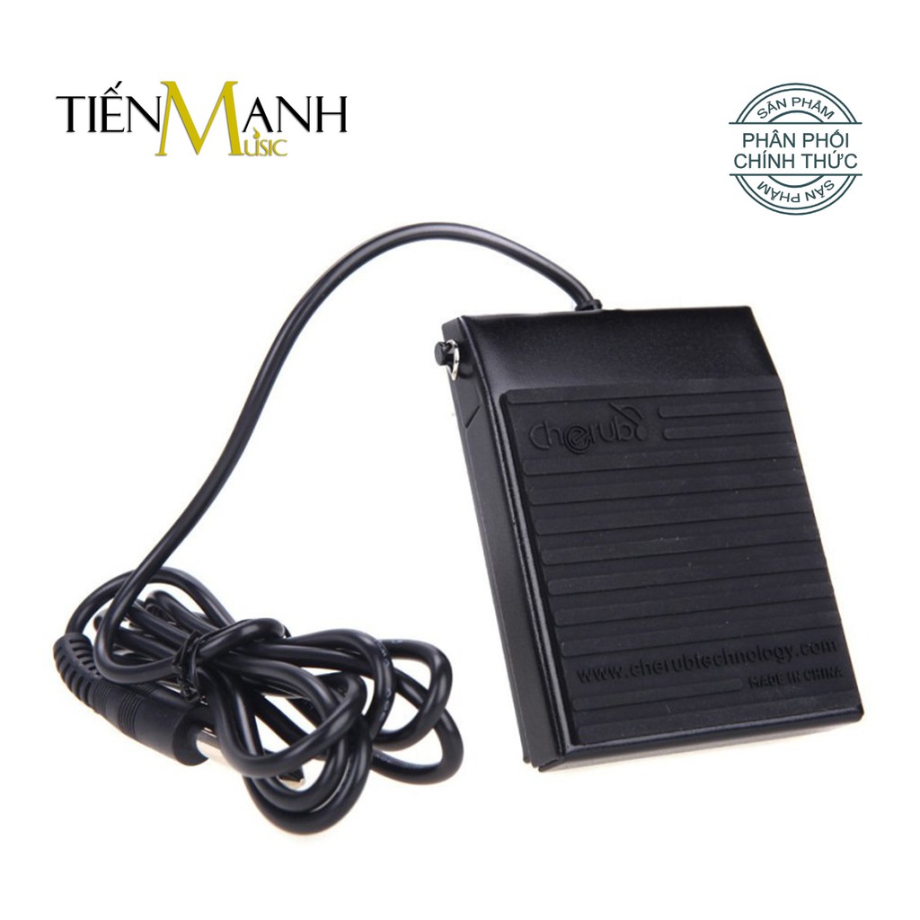 Pedal đa năng Cherub WTB-004 cho Đàn Organ, Piano, Trống Điện Tử - Bàn đạp tạo tiếng vang Sustain Keyboards (Chính hãng)