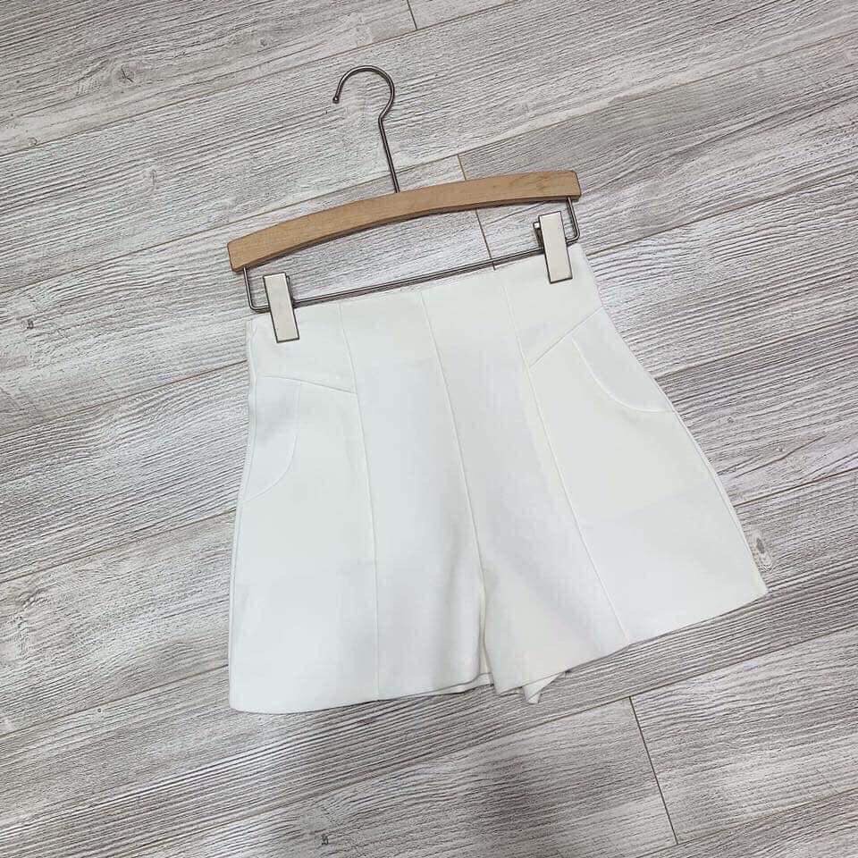 Quần short nữ ống rộng cạp cao siêu hách dáng chất vải vitex cực mát và dễ chịu