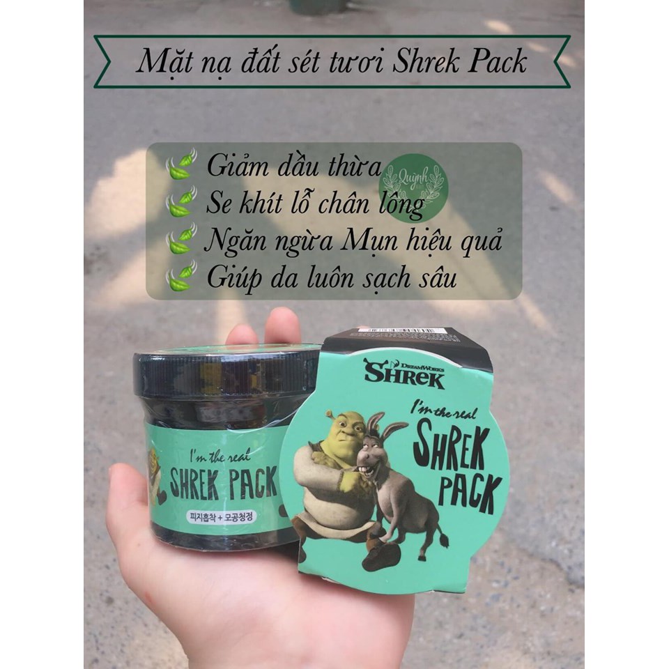 MẶT NẠ ĐẤT SET TƯƠI SHREK PACK