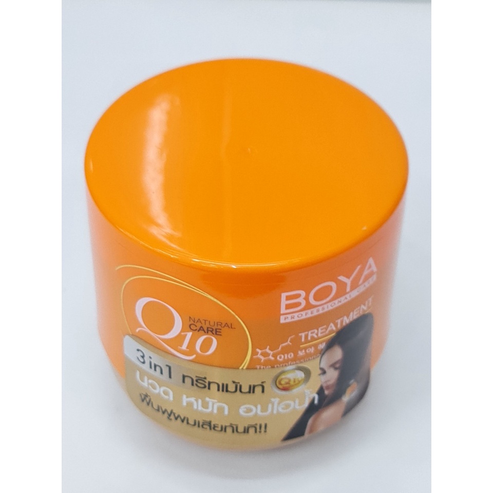 Kem Ủ Tóc Phục Hồi Hư Tổn BOYA Q10 Boya Treatment 500g Thái Lan
